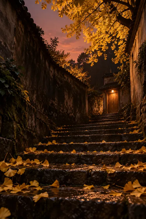 Ginkgo Alley Whisper: lyric video Look, Fall category