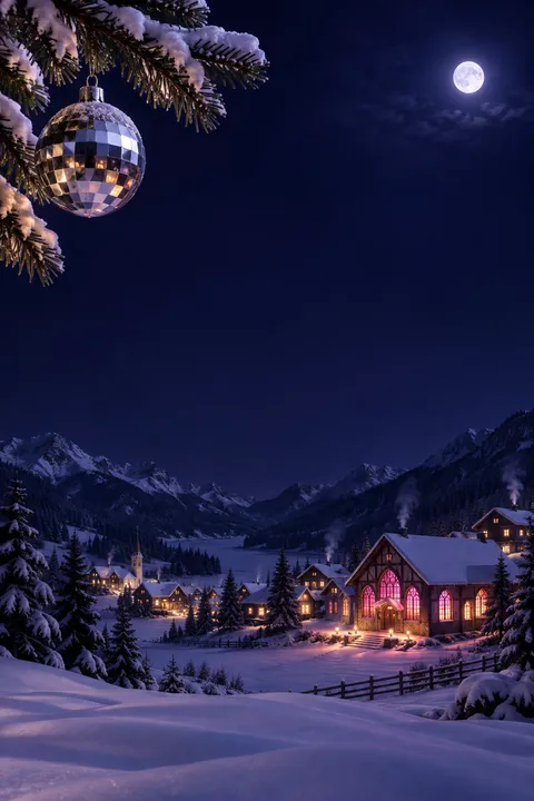 Mirrorball Bauble Frolic: lyric video Look, Christmas category