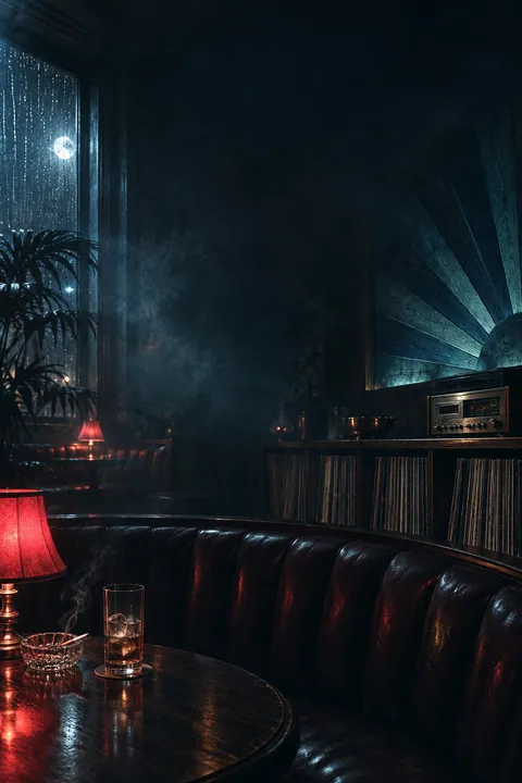 Cherrylamp Highball Booth: lyric video Look, Retro category