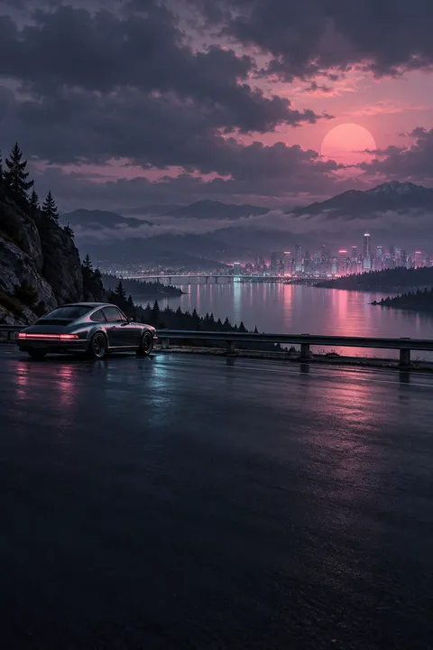 Cloudbreak Votive: lyric video Look, Synthwave category