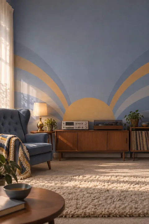 Sunday Hymnal Hi-Fi: lyric video Look, Retro category
