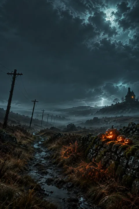 Telegraph Moor Stormwatch: lyric video Look, Halloween category