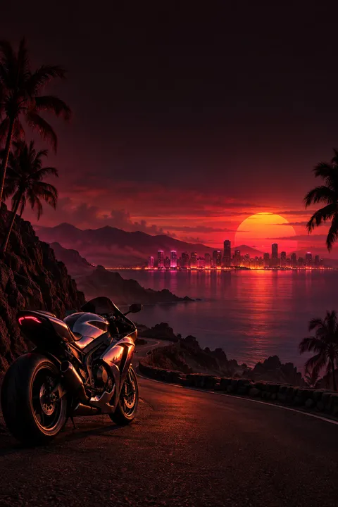 Basalt Magma Throttle: lyric video Look, Synthwave category