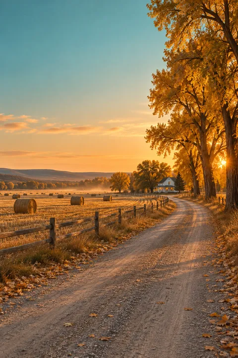 Cottonwood Hayfield Ramble: lyric video Look, Fall category