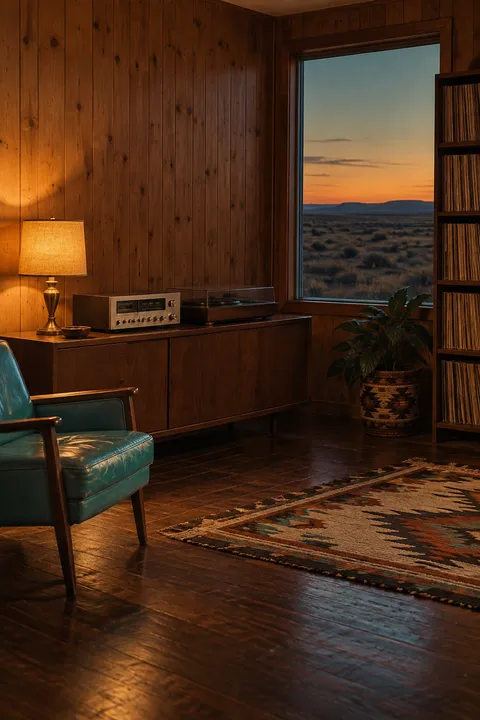 Knotty Pine Hideaway: lyric video Look, Retro category