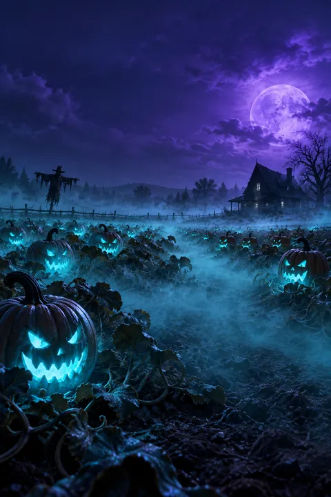 Wraithlight Pumpkin Revel: lyric video Look, Halloween category