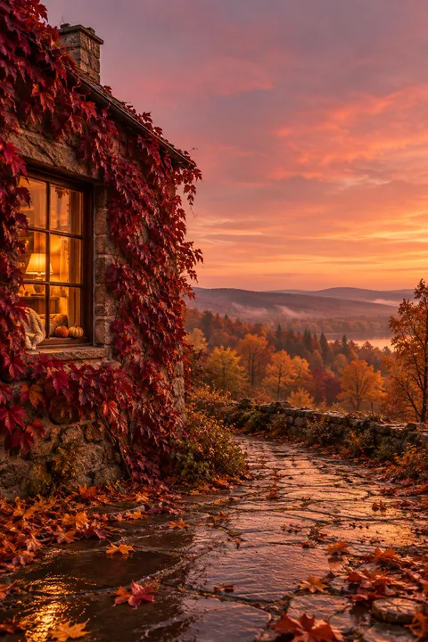 Rosehip Ivy Hearth: lyric video Look, Fall category