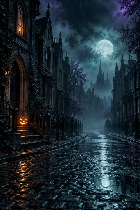 Gaslit Widow Lane: lyric video Look, Halloween category