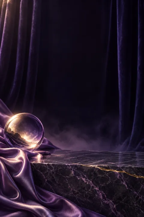 Heliotrope Marble Soiree: lyric video Look, Luxury category