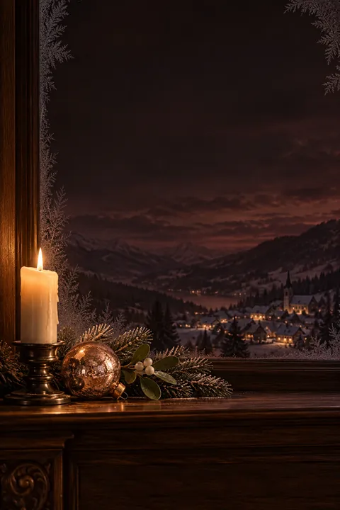 Mistletoe Mantel Glimmer: lyric video Look, Christmas category